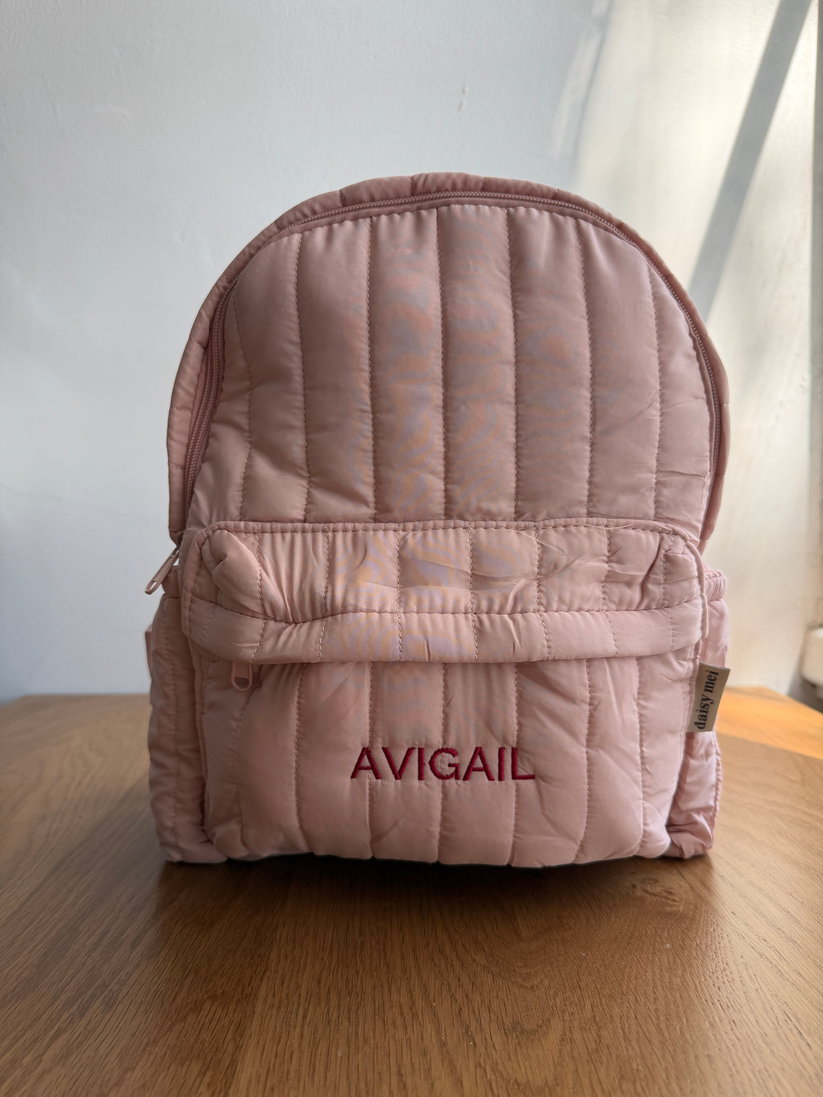 תיק גן ורוד- AVIGAIL