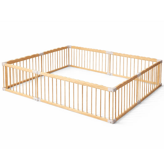 רכישה מוקדמת- גדר פעילות מתקפלת לתינוקות עם סיומת קשתות - 180*120 ס״מ