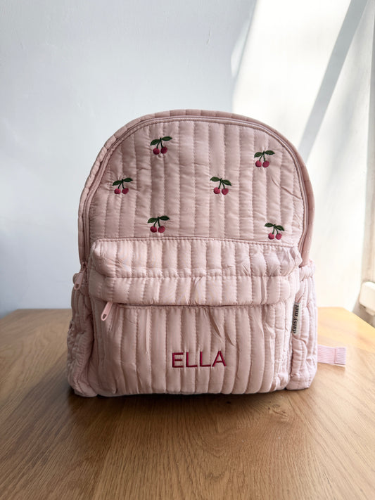 תיק גן ורוד דובדבן- ELLA