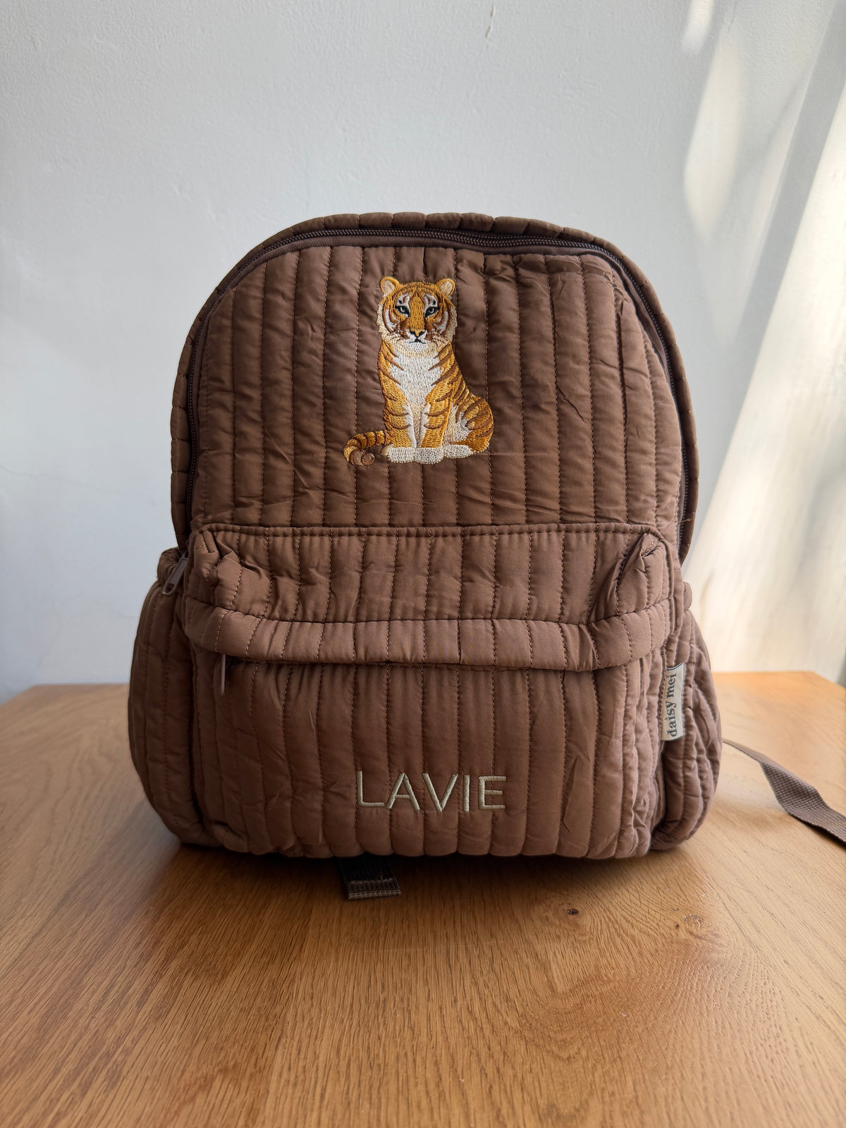 תיק גן חום נמר- LAVIE