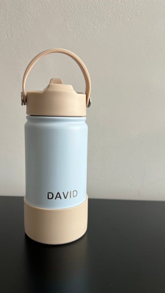 בקבוק תרמי תכלת-DAVID