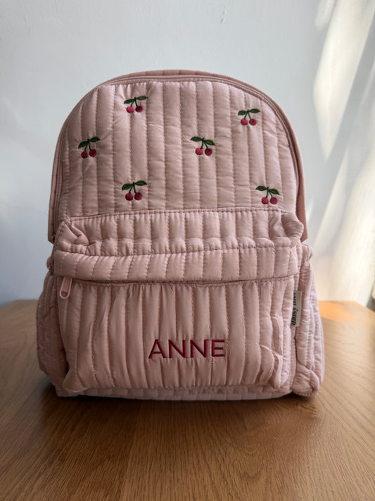 תיק גן ורוד דובדבן- ANNE