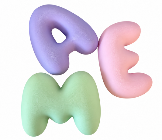 BUBBLE LETTERS MATTE