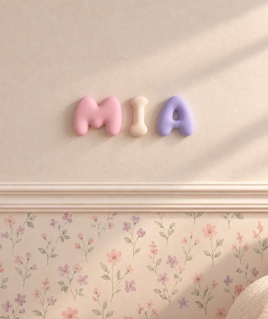 BUBBLE LETTERS MATTE