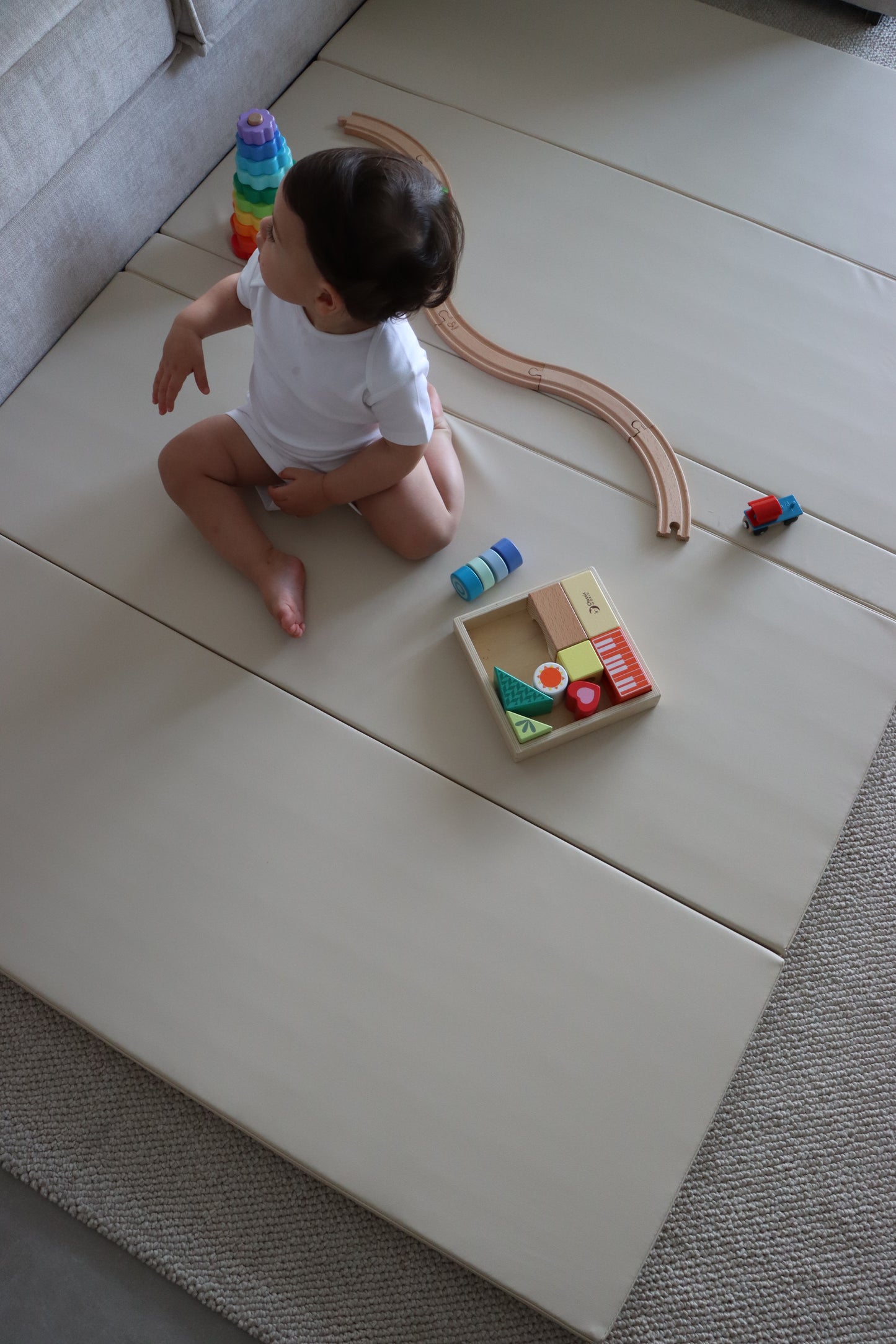 משטח פעילות מתקפל לתינוקות - 120*180 ס״מ
