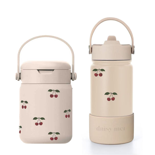 סט בקבוק&FOOD JAR - דובדבן