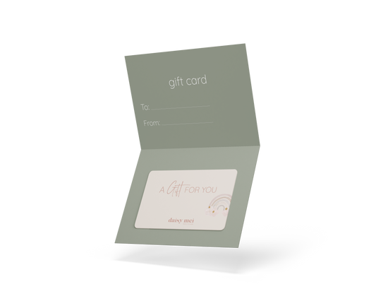 Daisy mei gift card